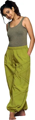 Produktbild von Freizeithose "Triangle" - Schlupfhose für Yoga & Fitness Damen, lemon S