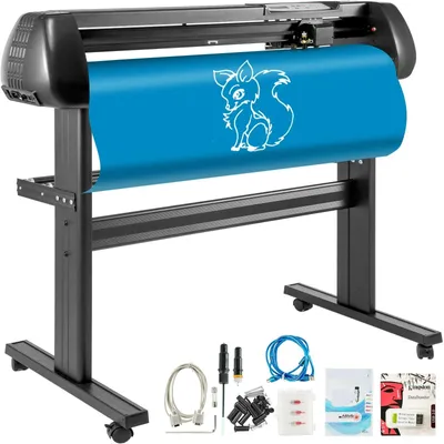 Zdjęcie produktu dla Plotter do cięcia folii winylowej - Urządzenie do cięcia folii winylowej - Maszyna do cięcia - Ploter - Urządzenie do cięcia naklejek - Szerokość cięcia: 28 cali