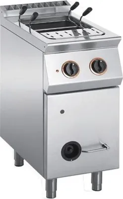 Obrázek produktu pro Plynový vařič těstovin KBS, 42 litrů, umyvadlo GN 1/1, 14,5 kW, 600x730x900 mm, vypouštěcí kohout