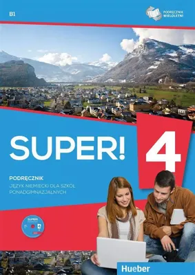 Imagen del producto de Super! 4 Zeszyt ćwiczeńi B1 + CD HUEBER