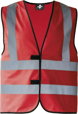Obrázek produktu pro Bezpečnostní vesta Korntex Hi-Vis se 4 reflexními pruhy Hannover