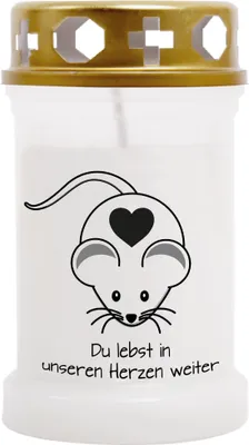 Image de Bougies funéraires pour petits animaux "Multipack" 8 pièces - 40 h Souris 2