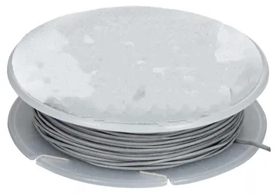 Produktbild von Maurerschnur 10m grau 0,5mm Gummi