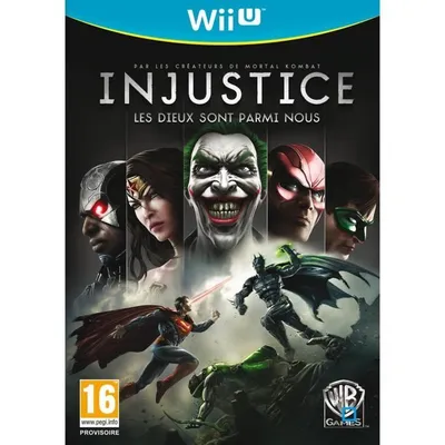 Produktbild von Warner Bros. Games Injustice : Götter Unter Uns, Wii U, Multiplayer-Modus, T (Jugendliche), Physische Medien