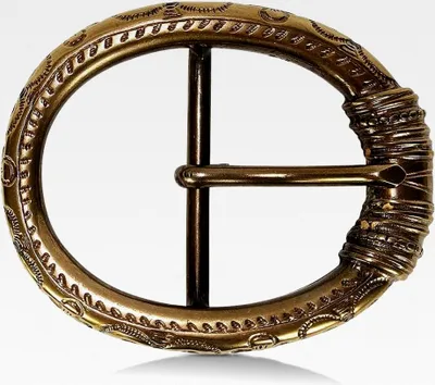 Produktbild von Gürtelschließe Osso in Gold, (BxH) 7,3 x 6 cm