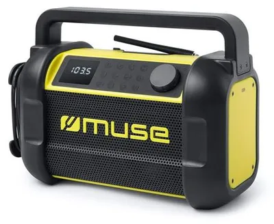 Image de Radio portable jaune/noir - Muse - M-928BTY -