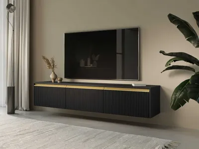 Produktbild von Lowboard Royal RTV-180 schwarz