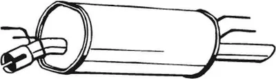 Produktbild von Bosal Endschalldämpfer 185-351