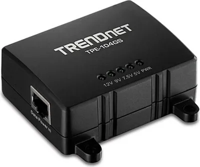 Obrázok produktu pre Trendnet TPE-104GS, IEEE 802.3, IEEE 802.3ab, IEEE 802.3af, IEEE 802.3u, IEEE 802.3x, 10/100/1000Base-T(X), Čierna, Plná, Polovičné, 0 - 45 °C, 0 - 90%