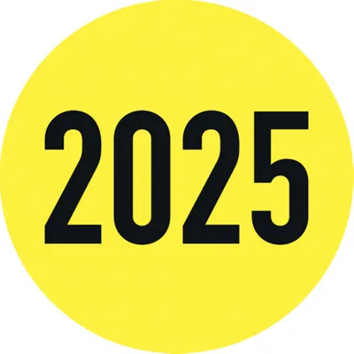 Produktbild von Dreifke® Klebepunkte/Markierungspunkte - gelb- aus Papier, 2025 - Rolle - 35 ...