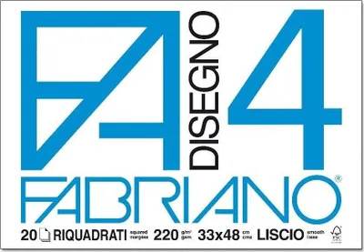 Image de Fabriano 8001348161509 papier graphique 220 g/m² 20 feuilles