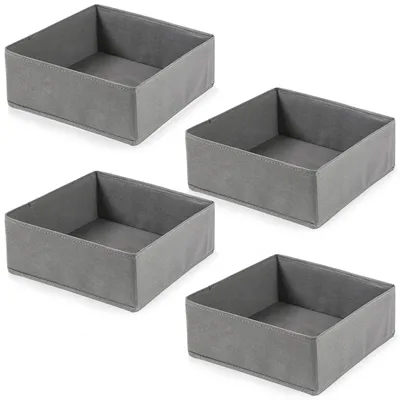 Immagine prodotto di Set di 4 scatole pieghevoli per l'organizzazione degli abiti