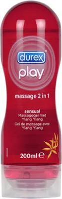 Obrázek produktu pro Masážní lubrikační gel - Durex Massage Lubricant Ylang Ylang 200 ml