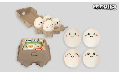 Produktbild von XTREM Toys & Sports GmbH Foodies by Xtrem - 4er Box Eier Sonstige