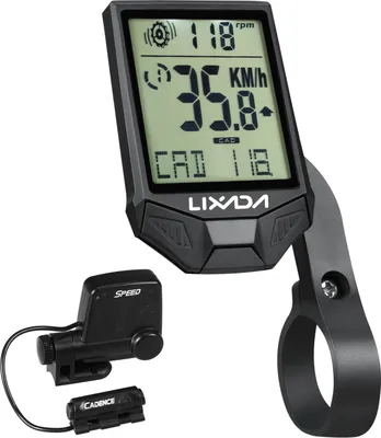 Produktbild von Drahtloser Fahrradcomputer Fahrradcomputer Cadence Regenfester Multifunktions-Fahrradcomputer mit LCD-Hintergrundbeleuchtung
