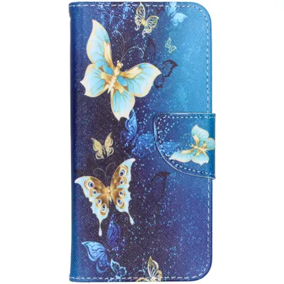 Produktbild von Markenlos Samsung Galaxy A20e Hülle - Kunstleder - Klapphülle - Bunt