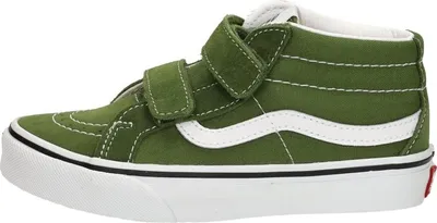 Produktbild von Vans UY SK8-Mid  Klittenband Hoog - Groen - Maat 30