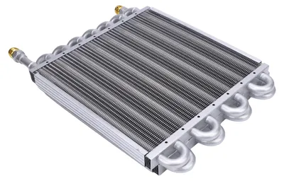 Obrázek produktu pro 1/2palcový chladič převodovky, 16 řad, trubkový chladič s žebry, 8AN, model T-6061, hliníková slitina