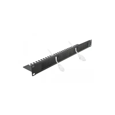 Obrázok produktu pre DELOCK 19" Kabelmanagement Bürstenleiste Kabelabfangpalette