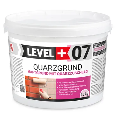 Produktbild von Haftgrund 15Kg Quarzgrund Putzgrund Weiß Grundierung Trenngrund Beton Holz L+07