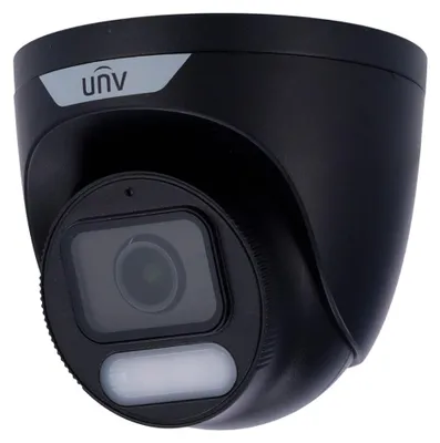 Image de Caméra de Sécurité IP Uniview EasyStar Turret PoE 8MP 2.8mm IP67 Noir - UV-IPC3628LE-ADF28K-WP-BLACK