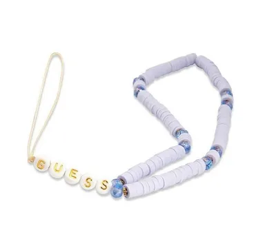 Produktbild von Guess Anhänger GUSPEARU Handy-Anhänger lilak/lila Heishi Perlen