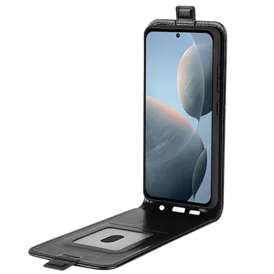 Produktbild von Für Xiaomi Redmi K70E / Poco X6 Pro Flip Tasche Schwarz Case Schutz Hülle Cover
