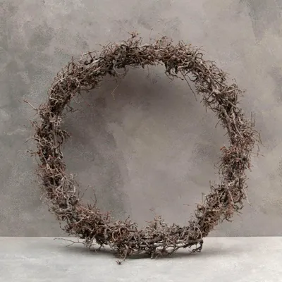 Produktbild von Kranz Bonsai - braun: D 40cm