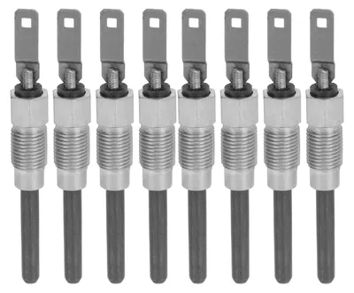Image de Lot de 8 bougies de préchauffage de conception robuste 0250202126 – Bougies de préchauffage à démarrage rapide pour moteurs diesel de 6,5 L et 6,2 L (1982-2005)