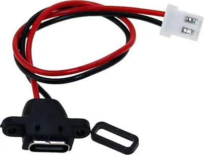 Produktbild von Adapter USB-C Buchse auf 2P-Stecker - MX1.25 / PH2.0 / XH2.54 / Dupont : XH2.54 Steckertyp: XH2.54