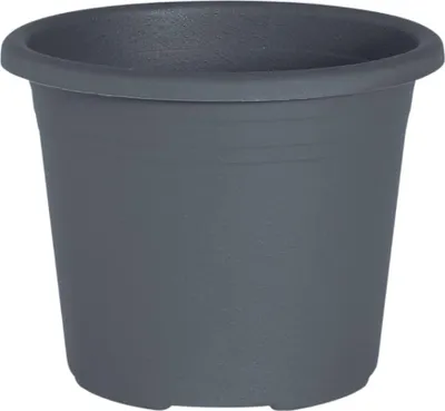 Immagine prodotto di Vaso Cilindro Antracite Ø 50 cm, 42 Litri - Fioriera per Piante