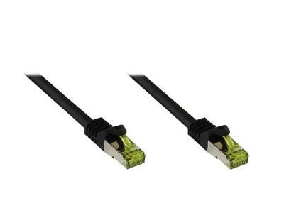 Image de Câble réseau Alcasa GCT-1358 noir, 0,5 m, Cat7 S/FTP (S-STP)