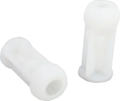 Image de 2 pièces Moule à bougie 3D en forme de lapin Moule flexible en silicone en forme de lapin pour la décoration artisanale