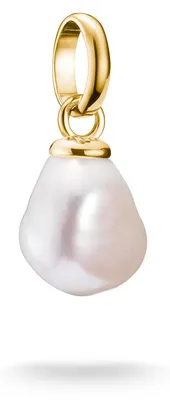 Image de Thomas Sabo Charm pendentif perle de culture d'eau douce Connect doré
