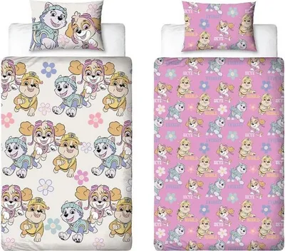 Produktbild von Paw Patrol - Bettwäsche, angeraut AG4038 (Einzelbett) (Pink)