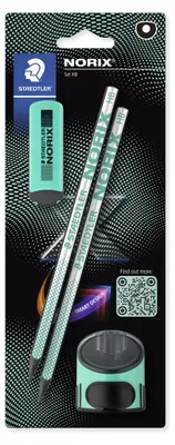 Obrázek produktu pro STAEDTLER® 181 SBK2-3 Sada tužek NORIX HB BK 100 % PEFC
