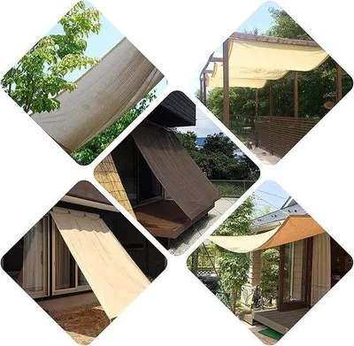 Produktbild von Famanu Sonnenschutz Wasserabweisend 1,5x2m - Creme