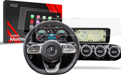 Produktbild von Matte Autodisplayfolie für Mercedes A Klasse W177 (2018-2025), Grizz Protector