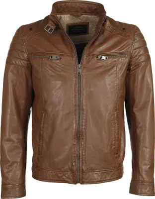 Produktbild von JCC Lederjacke 51280 Herren caramel 60