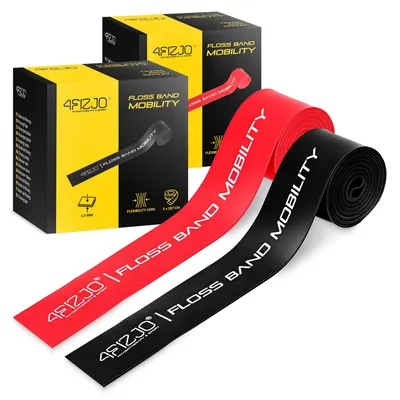 Produktbild von 4FIZJO FLOSS BAND, Set 2 Stück, Rehabilitationsband für Flossing