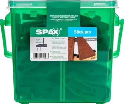 Produktbild von Spax Terrassestick-Set 60 x 20 x 8 mm zum stecken - 40 Stk.