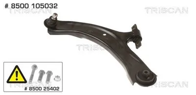 Produktbild von TRISCAN 8500 105032 Querlenker für NISSAN Qashqai / Qashqai +2 I (J10, NJ10)