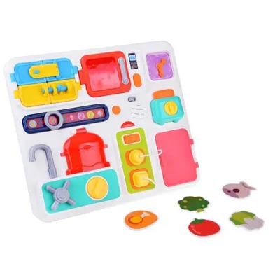Produktbild von Montessori ZA4658 Küchen-Manipulationsbrett mit Licht- und Soundeffekten