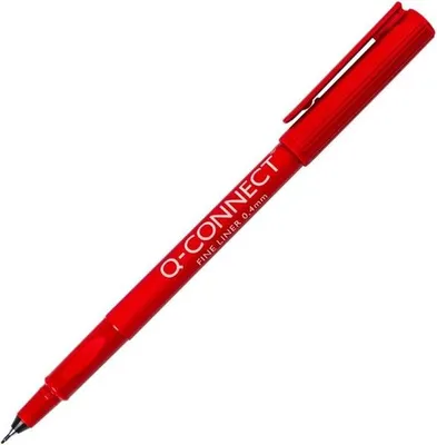 Obrázok produktu pre Liner Q-Connect - 0,4 mm, červený