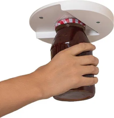 Produktbild von Famanu Deckelöffner für einfaches Öffnen von Flaschen und Gläsern - Ideal für Senioren