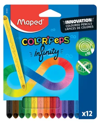 Produktbild von maped Color Peps Buntstifte farbsortiert, 12 St.