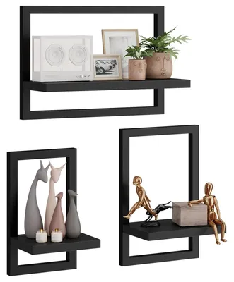 Immagine prodotto di Mensole sospese TFS001B - Elegante scaffale a parete