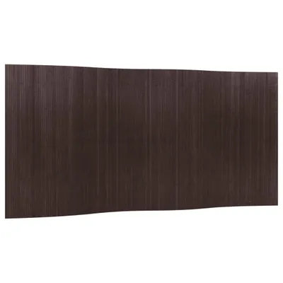 Produktbild von Paravent Dunkelbraun 165x400 cm Bambus