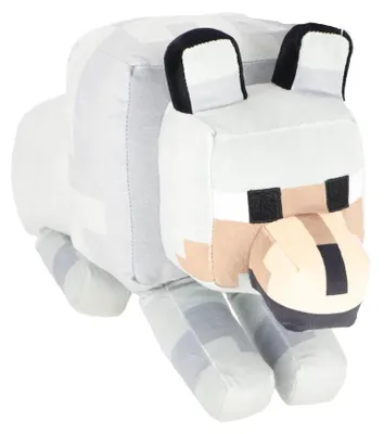 Produktbild von OttoSimon Minecraft Plüsch Wolf 28 cm Spielzeug Kuscheltier