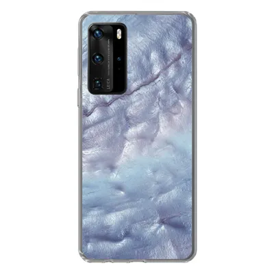 Produktbild von MuchoWow® Handyhülle Schutzhülle Hülle für Huawei P40 Pro Mineralien und Gesteine - Naturstein - Perlmutt Silikon Softcase Handy Hülle - Schutz